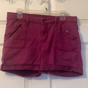 Purple Short shorts